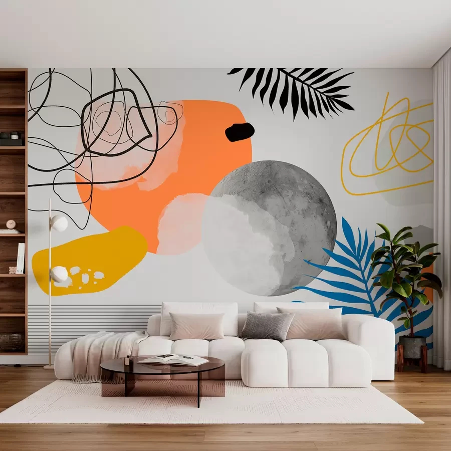 70S Wall Murals — Buy Wall Murals In The Style Of The 70S At Uwalls with regard to Abstract Wall Mural Concepts