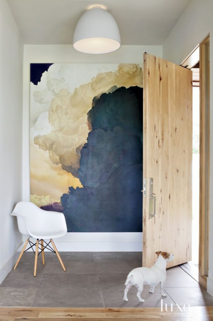 Image Gallery - Luxe Interiors + Design within Large Modern Room Mural Ideas